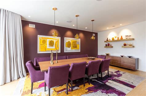 purple house interior ideas